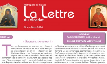 Lettre du Vicariat N° 3