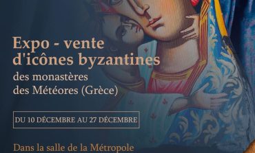 Expo-vente d'icônes byzantines | Irène Ioannides | 10-27 décembre